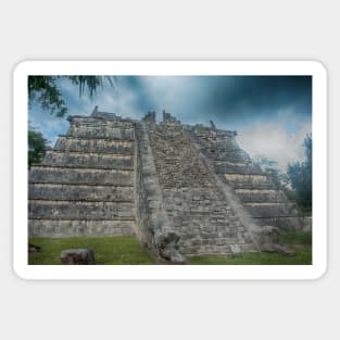 Mayan Ruin Sticker